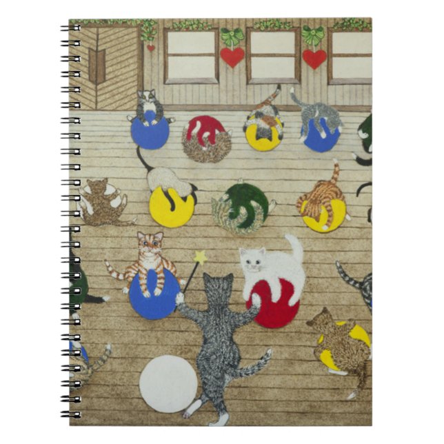 Caderno Espiral Mantendo o ajustado (Frente)
