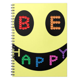 Caderno Espiral Mantenha Calmo Seja Feliz Destino