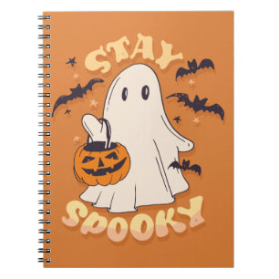 Caderno Espiral Mantenha fantasma fantasma