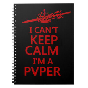 Caderno Espiral Mantenha o notebook inteligente PvP Gamer