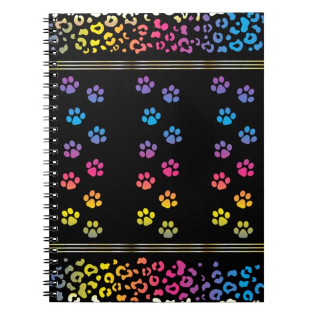 Caderno Espiral Mantenha ou Crie seu próprio Design:-) Notebook (Frente)