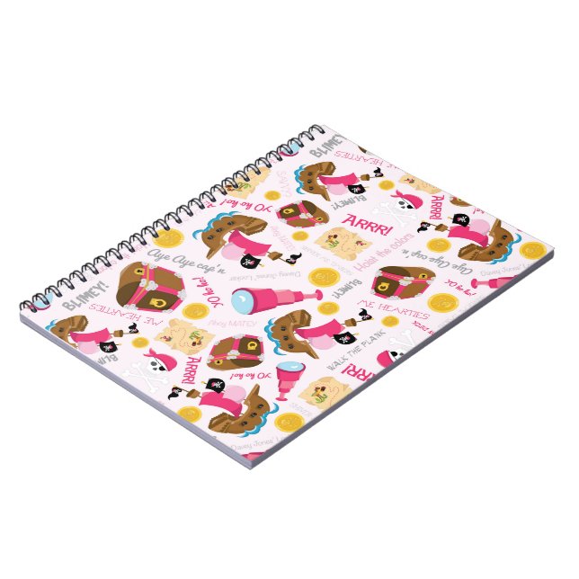 Caderno Espiral Mantenha ou Crie seu próprio Design:-) Notebook (Left Side)