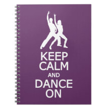 Manter a calma e a dança no notebook de cor person