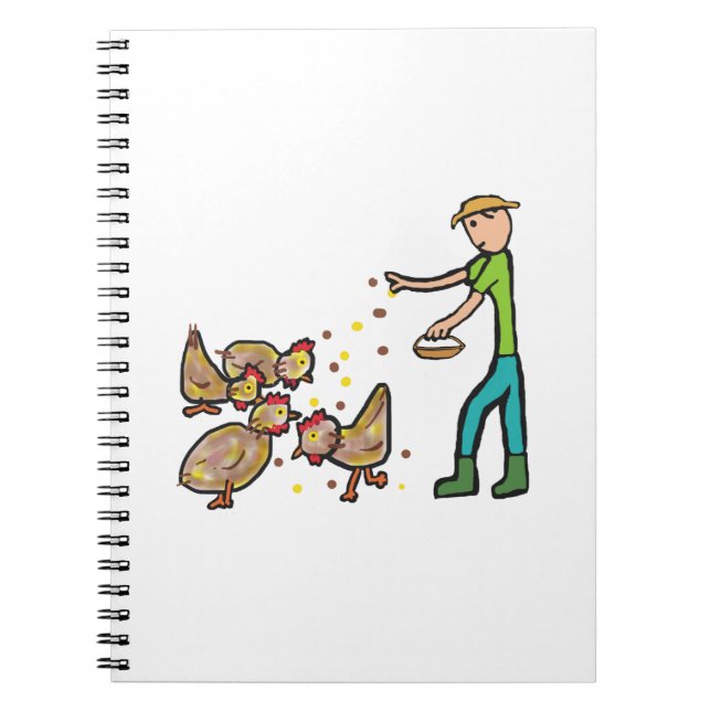 Caderno Espiral Manutenção de frango (Frente)