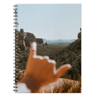 Caderno Espiral Mão humana esquerda