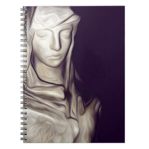 Caderno Espiral mão no coração