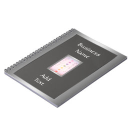 Caderno Espiral Mãos de Reparo Holístico de Prata