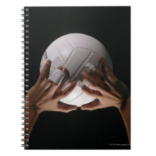 Caderno Espiral Mãos do voleibol