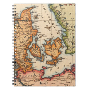 Caderno Espiral Mapa antigo antigo inspirado (10)