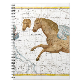 Caderno Espiral Mapa Celestial Pegasus
