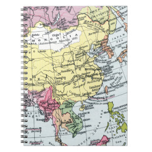 CADERNO ESPIRAL MAPA: EUROPA EM ÁSIA