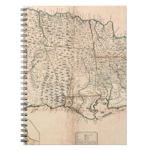 CADERNO ESPIRAL MAPA: JAMAICA, 1755 2