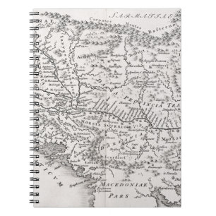 CADERNO ESPIRAL MAPA: PANNONIA
