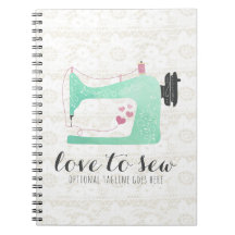 Máquina de costura no Chique Lace & Burlap