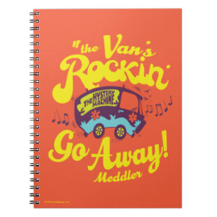 Caderno Espiral Máquina do mistério "se os Rockin'… do Van "