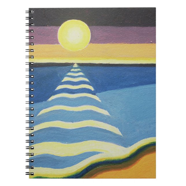 Caderno Espiral Mar de Sun e areia 2003 (Frente)