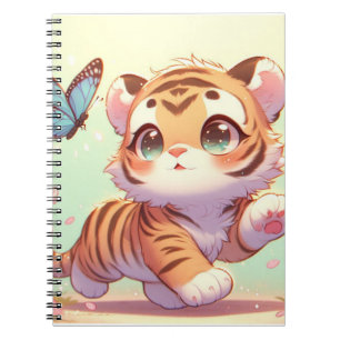 Caderno Espiral Maravilha nos Olhos de um Gatinho