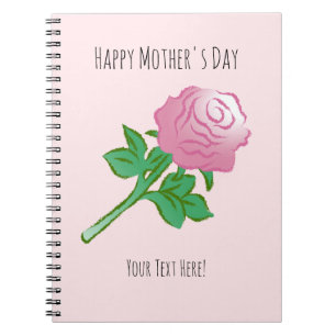 Caderno Espiral Maravilhosa Rosa Rosa