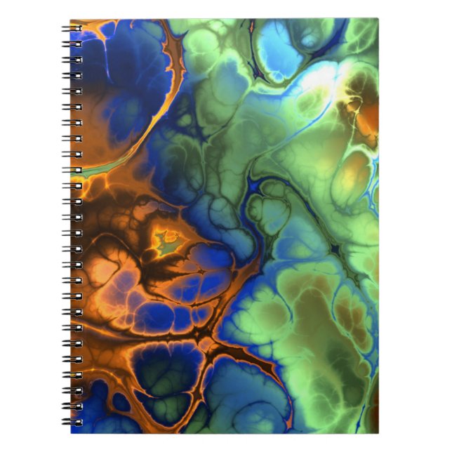 Caderno Espiral Marble Galático (Frente)