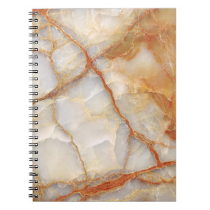 Caderno Espiral Marble Majestade: Elegância brilhante