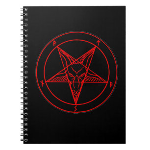 CADERNO ESPIRAL MARCA DO DIABO