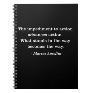 Caderno Espiral Marco Aurélio Impedimento Cotação Estática