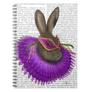 Caderno Espiral Mardi Gras Hare 2