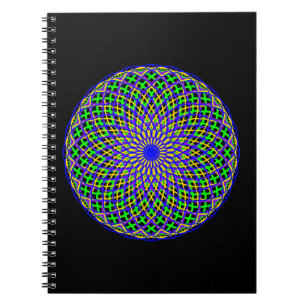 Caderno Espiral Mardi Gras Madness