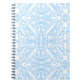 Caderno Espiral Maré Azul Celestial