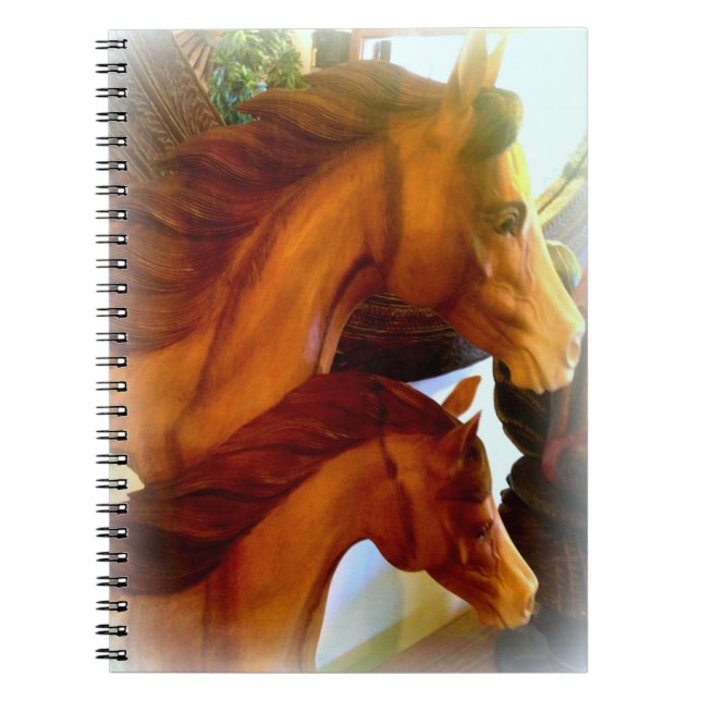 Caderno Espiral mare e notebook pônei (Frente)