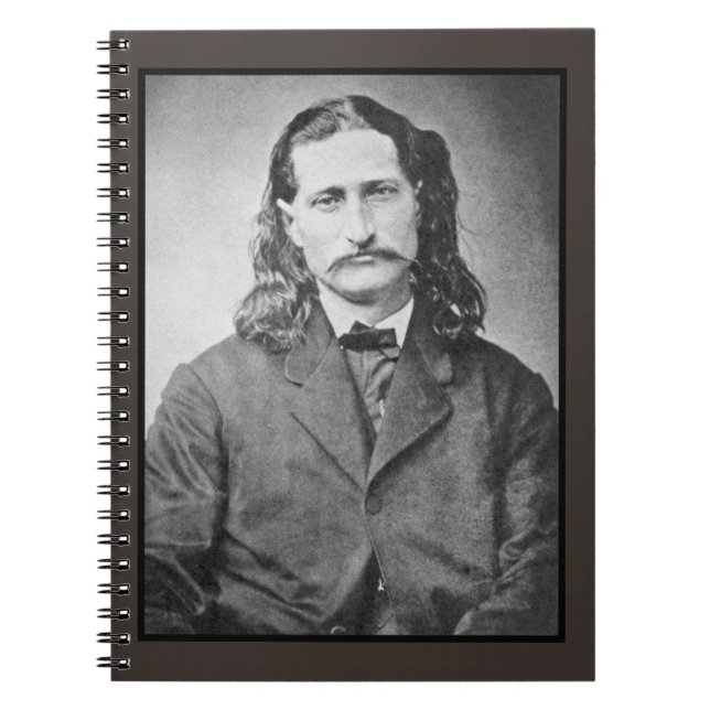 Caderno Espiral Marechal Wild Bill Hickok Pistoleiro do Velho Oest (Frente)