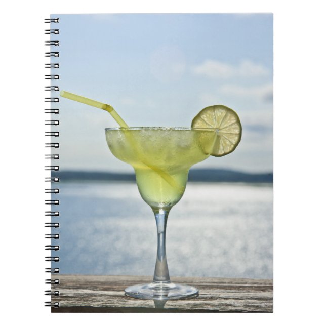 Caderno Espiral Margarita pelo mar (Frente)