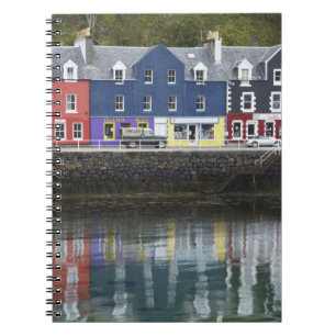 Caderno Espiral Margem, Tobermory, Ilha de Mull, Escócia,