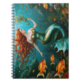 Caderno Espiral "Marielle" - Linda Sereia Dançante