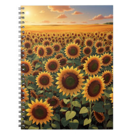 Caderno Espiral Marigold Design Radiando Calor e Alegria