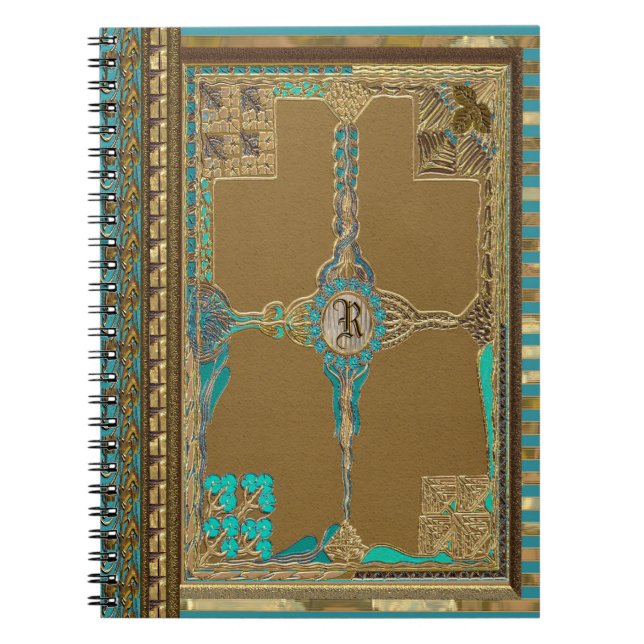 Caderno Espiral Marilayne Regency Victorian Monograma (Frente)