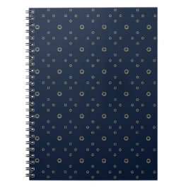 Caderno Espiral Marinha | Sol de Zínia Dourada