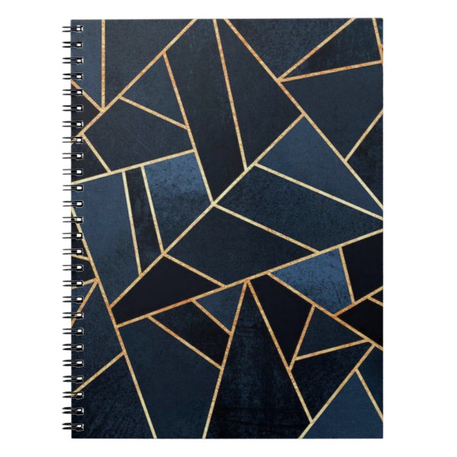 Caderno Espiral Marinho (Frente)