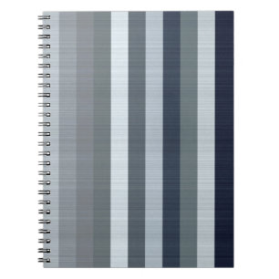 Caderno Espiral Marinhos Cinzas