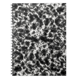 Caderno Espiral Mármaco Branco Elegante