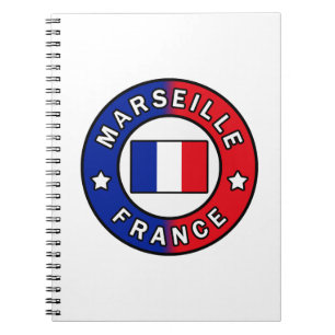 Caderno Espiral Marselha França