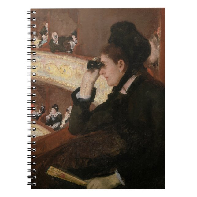Caderno Espiral Mary Cassatt - No camarote (Frente)