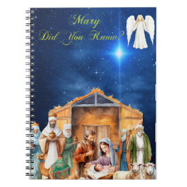 Caderno Espiral Mary Você Sabia?" - Notebook Espiral?