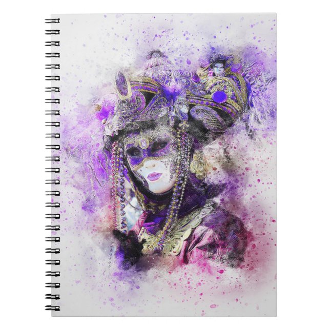 Caderno Espiral Mascarada (Frente)