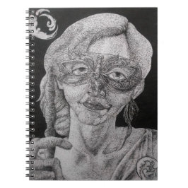 Caderno Espiral Mascarada Constrast