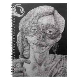 Caderno Espiral Mascarada Constrast