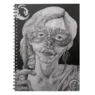 Caderno Espiral Mascarada Constrast