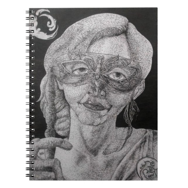 Caderno Espiral Mascarada Constrast (Frente)