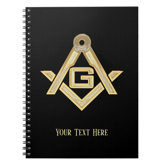 Caderno Espiral Masonic Warrior (Frente)
