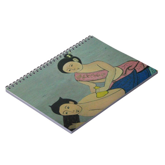 Caderno Espiral Massagem tradicional tailandesa (Left Side)